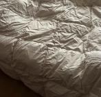 Eendendons dekbed 140x220, Huis en Inrichting, Slaapkamer | Beddengoed, Ophalen, Gebruikt, Eenpersoons, Wit