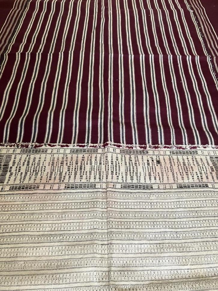 Oude Ikat Ulos Ragidup Batak Sumatra Indonesië, Antiek en Kunst, Kunst | Niet-Westerse kunst, Ophalen of Verzenden