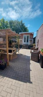 Pipowagen in ons tuintje in Callantsoog