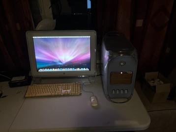 powermac G4 MDD incl studio display 23inch  beschikbaar voor biedingen