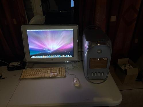 powermac G4 MDD incl studio display 23inch, Computers en Software, Apple Desktops, Refurbished, Powermac, HDD, Minder dan 2 Ghz