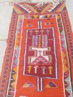 Zoe goed als nieuwe handgeweven oowterlijkkelim loper 85x290, Overige kleuren, 200 cm of meer, Zo goed als nieuw, Kelim loper