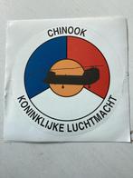 Sticker Chinook Koninklijke Luchtmacht, Verzenden, Zo goed als nieuw