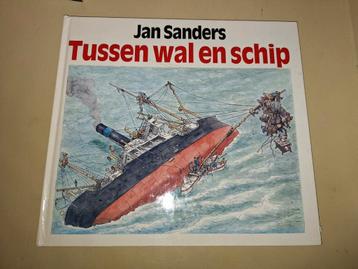 Jan Sanders tussen wal en schip komische platenboek beschikbaar voor biedingen
