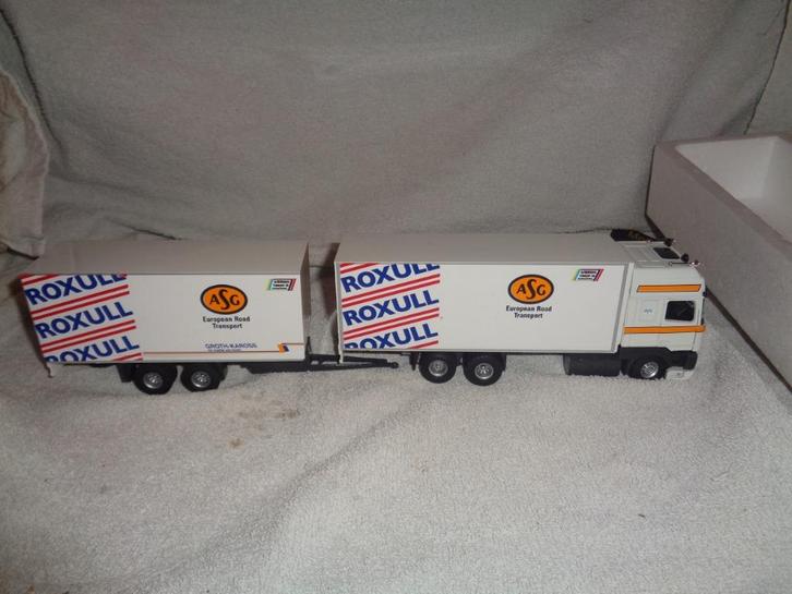 Tekno DAF ASG ROXULL, Hobby en Vrije tijd, Modelauto's | 1:50, Gebruikt, Bus of Vrachtwagen, Tekno, Ophalen of Verzenden