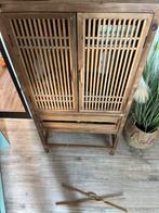 Houten kast met lade en deuren, Ophalen, Gebruikt, 100 tot 150 cm, 50 tot 100 cm