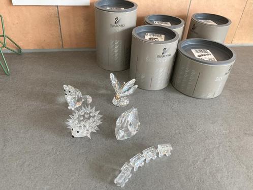 Diverse Swarovski dierfiguren in box met certificaat, Verzamelen, Swarovski, Zo goed als nieuw, Figuurtje, Ophalen