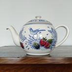 Gien oiseau bleu fruits theepot, Antiek en Kunst, Antiek | Servies los, Ophalen of Verzenden