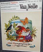 Borduurpatroon Van Nelle - Dwergenpaartje Piggelmee, Hobby en Vrije tijd, Borduren en Borduurmachines, Ophalen of Verzenden, Gebruikt