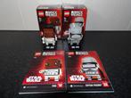 in nette staat 2x Lego Brickheadz Star Wars 41485, 41486 Fin, Ophalen of Verzenden, Zo goed als nieuw, Complete set, Lego