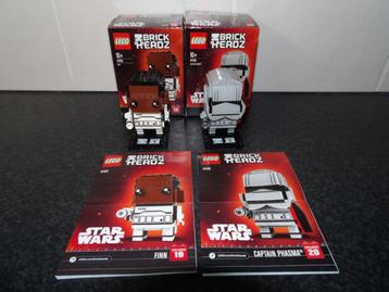 in nette staat 2x Lego Brickheadz Star Wars 41485, 41486 Fin beschikbaar voor biedingen