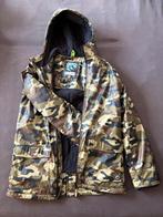 WE gevoerde regenjas / winterjas  met capuchon mt 158, WE, Jongen of Meisje, Ophalen of Verzenden, Zo goed als nieuw