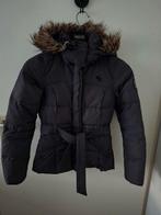 Abercrombie & Fitch jas, donkergrijs mt 146, Ophalen of Verzenden, Gebruikt, Meisje, Jas
