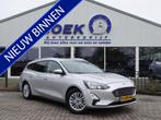 Ford FOCUS Wagon 1.0 EcoBoost 125PK Titanium AUTOM. | TREKH., Auto's, Stof, Gebruikt, Origineel Nederlands, 1300 kg