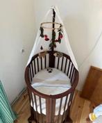 Stokke sleepi mini walnut, Ophalen, Zo goed als nieuw, Minder dan 140 cm, Matras