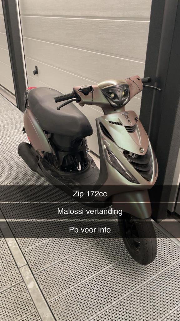 Piaggio zip 172 cc, Fietsen en Brommers, Scooters | Piaggio, Zo goed als nieuw, Zip, Tweetakt, Ophalen