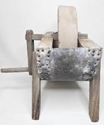 Omstreeks 1900-1950 Slijpsteen voor Messen KLEIN Tafel Model, Ophalen of Verzenden
