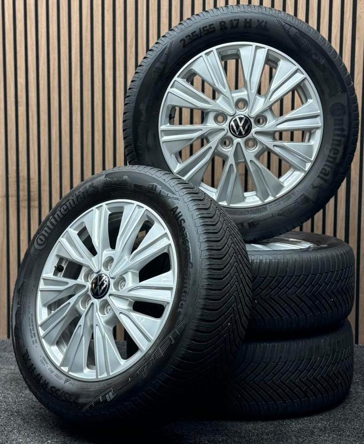 ALL SEASON! Originele 17 inch VW Transporter Multivan 5x112, Auto-onderdelen, Banden en Velgen, Banden en Velgen, All Season, 17 inch