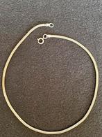 Zilveren Slangen Collier:  47 cm lang. (925), Ophalen of Verzenden