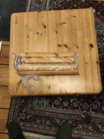 Grenen salontafel vierkant demontabel 75*75*48 bxlxh, Ophalen, Gebruikt, 50 tot 100 cm, Vierkant