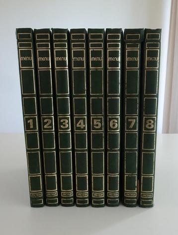 Menu : 8-Delig Recepten Encyclopedie - Complete Set uit 1981 beschikbaar voor biedingen