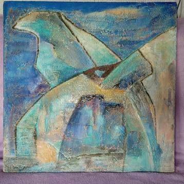 Bijzonder werk van José Kruik - Vogel beschikbaar voor biedingen