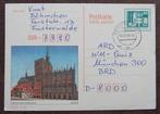 Briefkaart DDR – zegel Berlin Alexanderplatz 0,25 groen, Postzegels en Munten, Brieven en Enveloppen | Buitenland, Ophalen of Verzenden