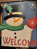 Kerst welkom deurbord op steker, Ophalen, Nieuw, Overige typen, Kerst of Sinterklaas