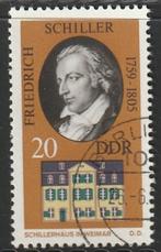 DDR 1973 1858 F Schiller, Gest, Postzegels en Munten, Postzegels | Europa | Duitsland, Ophalen of Verzenden, DDR, Gestempeld