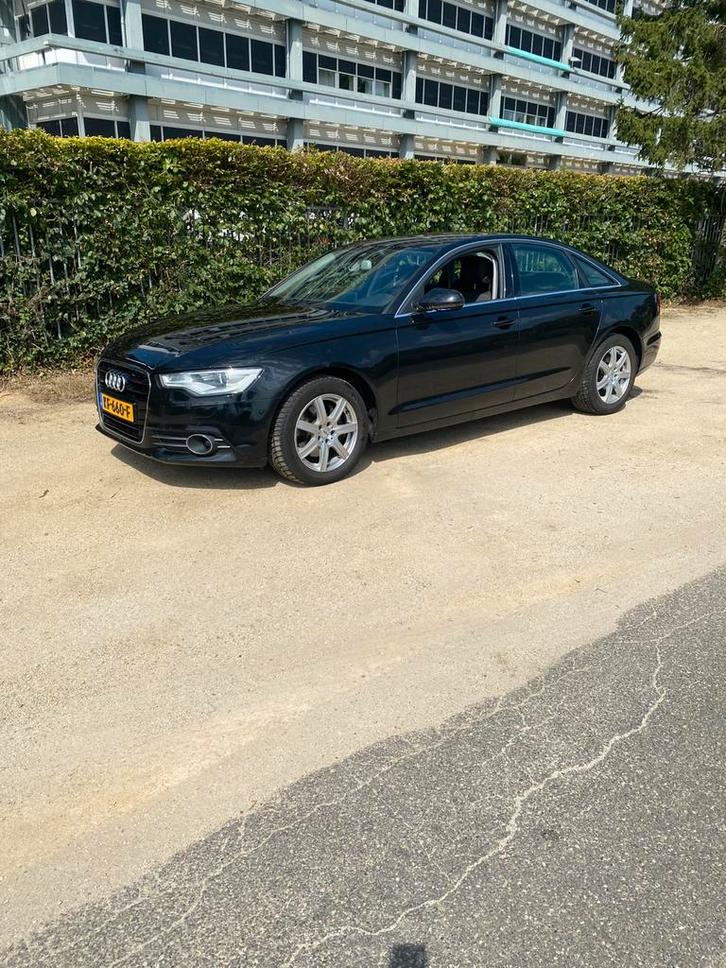 Audi A6 3.0 TDI 150KW Quattro S-tr7 2012 Zwart, Auto's, Audi, Particulier, A6, Diesel, Euro 5, B, Sedan, Automaat, Geïmporteerd