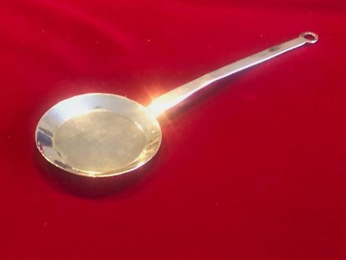Zilver miniatuur 18e eeuws Koekenpan Pieter van Somerwil I, Antiek en Kunst, Antiek | Goud en Zilver, Zilver, Ophalen of Verzenden