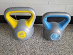 Kettlebell 3 kg en 4 kg kilo fitness gewicht kettelbell, Kaardebol 2, Ophalen of Verzenden, Zo goed als nieuw, Info@derieautomaterialen.nl