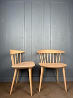 4 HAY J04 eiken design stoelen, Bruin, Ophalen of Verzenden, Vier, Nvt