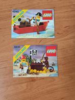 Twee boekjes lego Pirates I 6236 & 6245, jaren 80, Ophalen of Verzenden, Lego, Zo goed als nieuw, Losse stenen