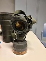 Oude Gasmasker met filter, Onbekend, Ophalen of Verzenden, Onbekend, Onbekend
