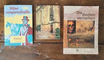 Drie streekboeken regiogeschiedenis provincie Overijssel beschikbaar voor biedingen