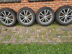 AEZ 17 inch lichtmetalen wielen + continental winterbanden, Auto-onderdelen, Banden en Velgen, Ophalen, Banden en Velgen, 17 inch