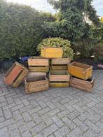 Vintage Bavaria Houten Bier Kratten, Verzamelen, Gebruikt, Gebruiksvoorwerp, ., Ophalen of Verzenden