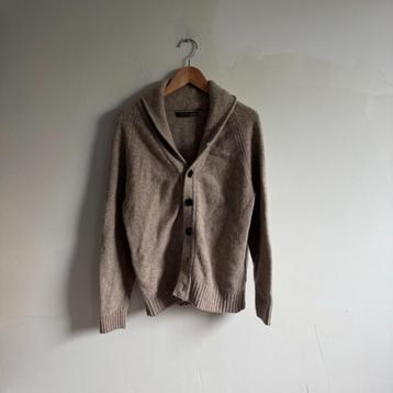 Zara Man Basic Wool Cardigan Vest maat L beschikbaar voor biedingen