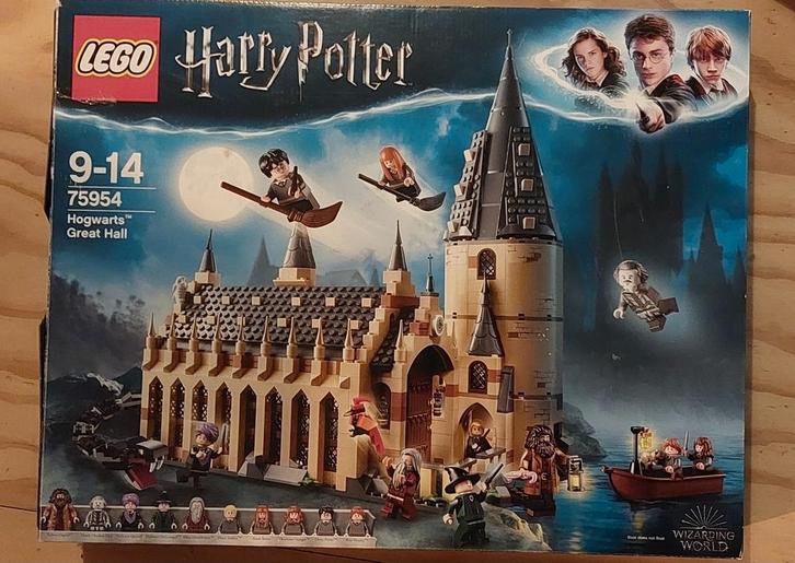 3x Lego Harry Potter sets - Hogwarts, Kinderen en Baby's, Speelgoed | Duplo en Lego, Zo goed als nieuw, Lego, Complete set, Ophalen of Verzenden