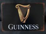 Guinness bier bord 30 bij 20. Metaal, Reclamebord, Ophalen of Verzenden, Zo goed als nieuw