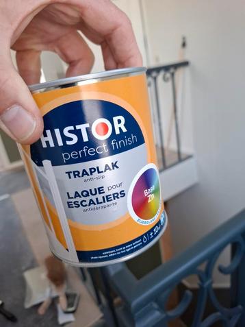 Histor perfect finish traplak 7016 # 2 bussen beschikbaar voor biedingen