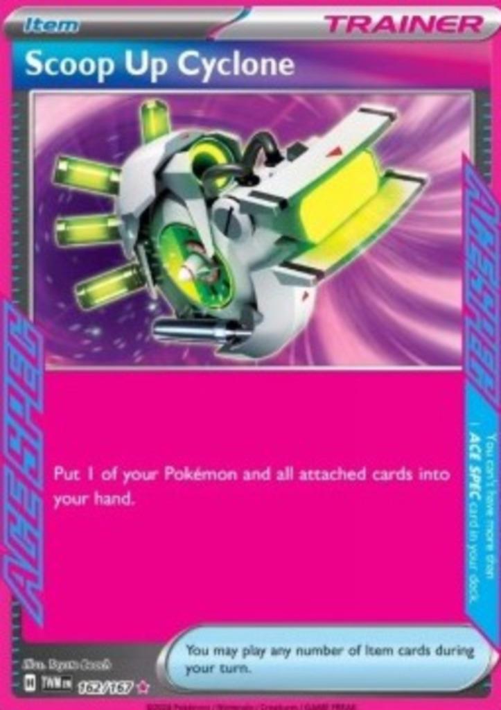Scoop Up Cyclone #162 - TWM -Twilight Masquerade, Hobby en Vrije tijd, Verzamelkaartspellen | Pokémon, Zo goed als nieuw, Verzenden