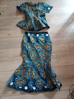 Afrikaanse jurk maat 44, Blauw, Maat 42/44 (L), Ophalen of Verzenden, Zo goed als nieuw