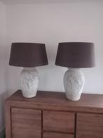 2  kruik schemerlampen., Huis en Inrichting, Lampen | Tafellampen, Ophalen, Overige materialen, Gebruikt, Klassiek