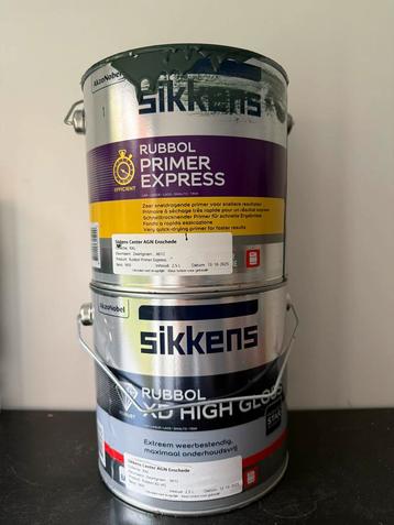 Sikkens grondverf en lak beschikbaar voor biedingen