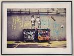 BANKSY : grootformaat lithografie 56 bij 76 cm, Antiek en Kunst, Kunst | Litho's en Zeefdrukken, Ophalen of Verzenden