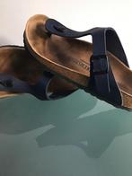 GRATIS VERZENDEN | BIRKENSTOCK Gizeh blauwe slippers 39, Slippers, Zo goed als nieuw, Birkenstock, Verzenden