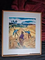 Koppermaandag prent Groningen hooien, Ophalen of Verzenden