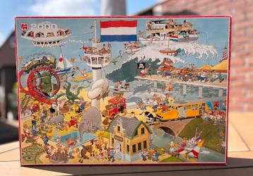 Jumbo Puzzel 2000 ter land, ter zee, in de lucht beschikbaar voor biedingen